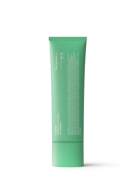 Transparent Lab Mineral Redness Control CC Cream мінеральний CC-крем для контролю почервоніння SPF 50, 30 мл