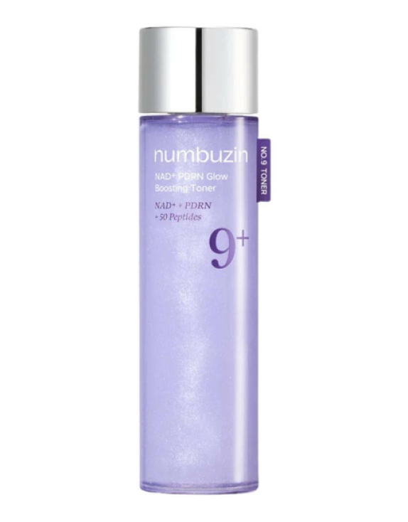 Numbuzin No.9 NAD PDRN Glow Boosting Toner тонер з PDRN, NAD+ та пептидами, 150 мл