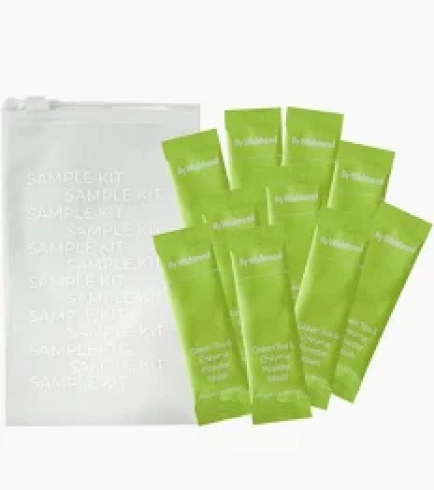 By Wishtrend Green Tea & Enzyme Powder Wash Ензимна пудра для вмивання з ароматом матчі, 1 г × 10 шт
