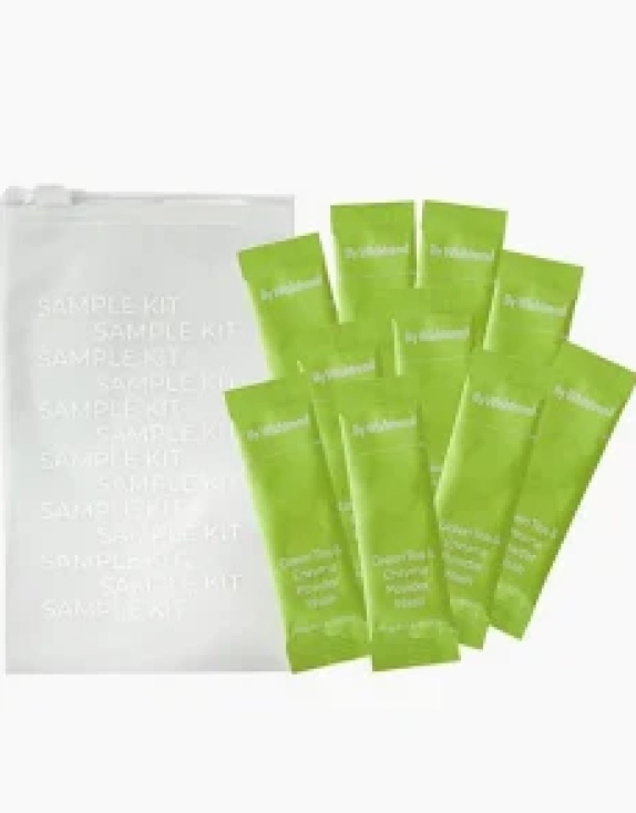 By Wishtrend Green Tea & Enzyme Powder Wash ензимна пудра для вмивання з ароматом матчі, 1 г × 10 шт