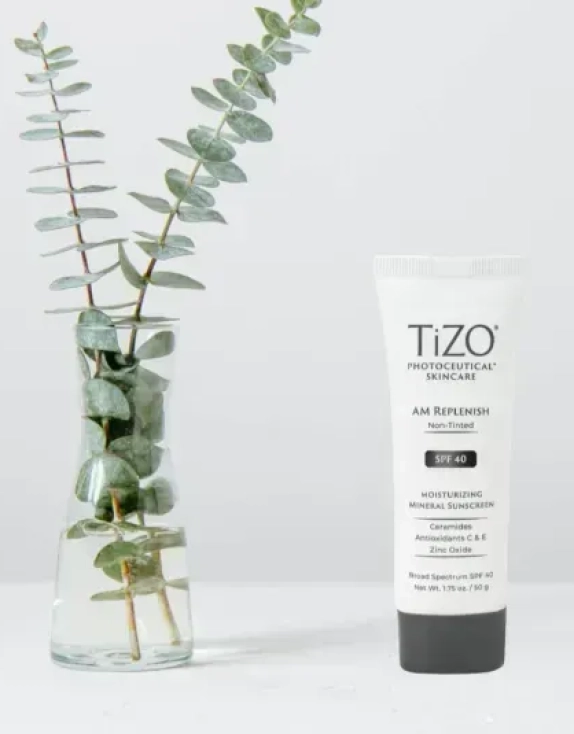 TiZO AM Replenish Non-Tinted SPF 40 — денний живильний крем без відтінку, 50 г