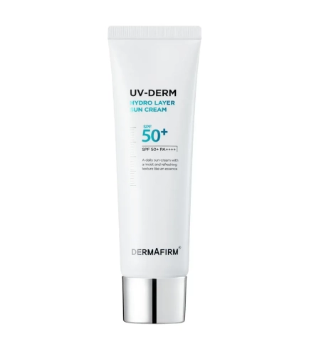 Dermafirm UV-Derm Hydro Layer Sun-Cream SPF50+/PA++++ — зволожуючий сонцезахисний крем, 50 мл