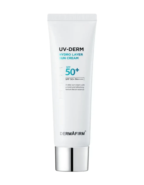 Dermafirm UV-Derm Hydro Layer Sun-Cream SPF50+/PA++++ — зволожуючий сонцезахисний крем, 50 мл