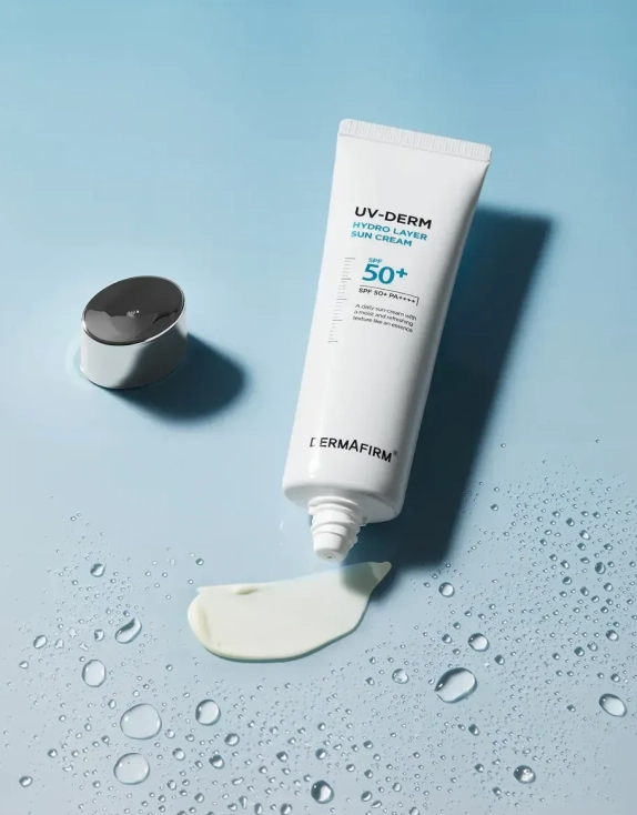 Dermafirm UV-Derm Hydro Layer Sun-Cream SPF50+/PA++++ — зволожуючий сонцезахисний крем, 50 мл