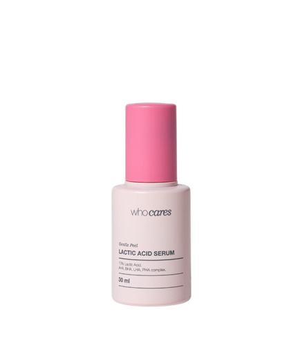 Whocares Gentle Peel Lactic Acid Serum — Незмивна сироватка-пілінг з молочною кислотою, 30 мл