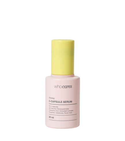 Whocares Shining C-Capsule Serum Мультивітамінна сироватка для обличчя з інкапсульованим вітаміном С, 30 мл