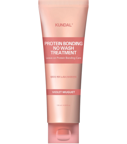 Kundal Protein Bonding No Wash Treatment Violet Muguet Незмивний кондиціонер для відновлення волосся, 130 мл
