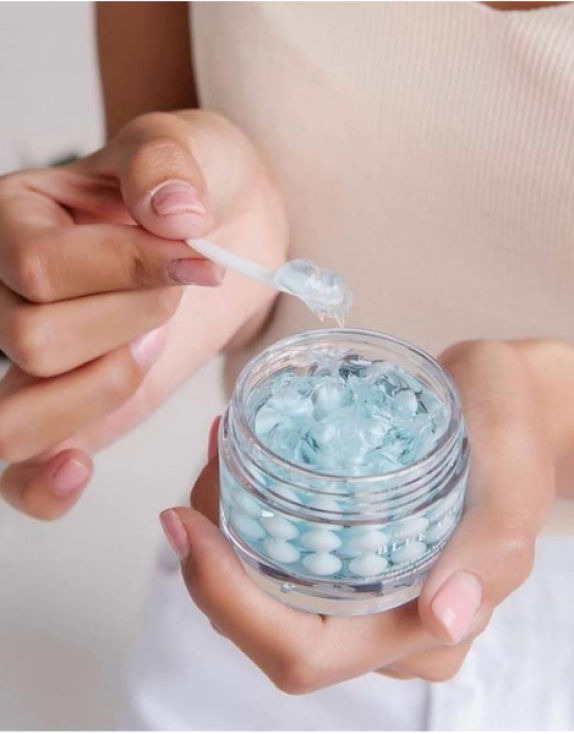 MEDI-PEEL Power Aqua Cream — Інноваційний гель-крем з гіалуроновими капсулами для інтенсивного зволоження, 50 мл