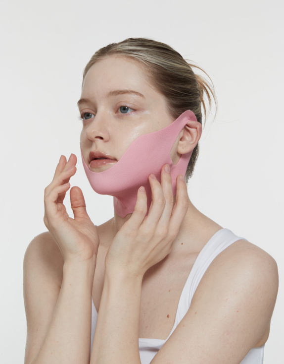 ROUND LAB Camellia Deep Collagen V Lifting Gel Mask Гідрогелева ліфтинг-маска для контуру обличчя з колагеном, 10 г