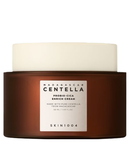 SKIN1004 Madagascar Centella Probio-Cica Enrich Cream  Відновлювальний крем для обличчя з пробіотиками та церамідами, 50 мл