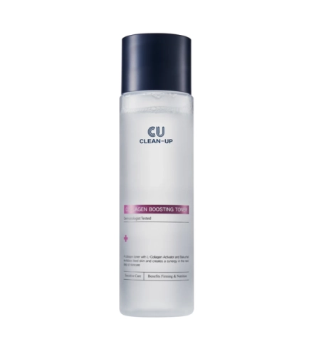 Cuskin Clean-Up Collagen Boosting Toner тонер для пружності та зволоження шкіри, 200 мл