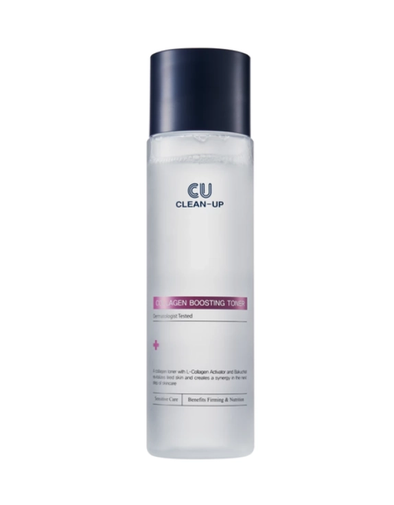 Cuskin Clean-Up Collagen Boosting Toner тонер для пружності та зволоження шкіри, 200 мл