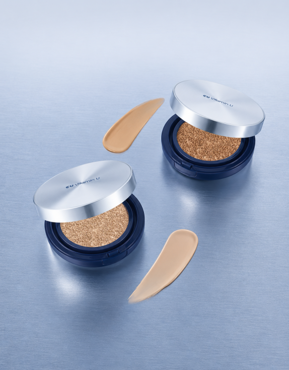 CU: Vitamin U Coverfit Cushion Pact SPF 50+ PA++++ кушон з полінуклеотидами та вітаміном U тон 23, 15 г + 15 г