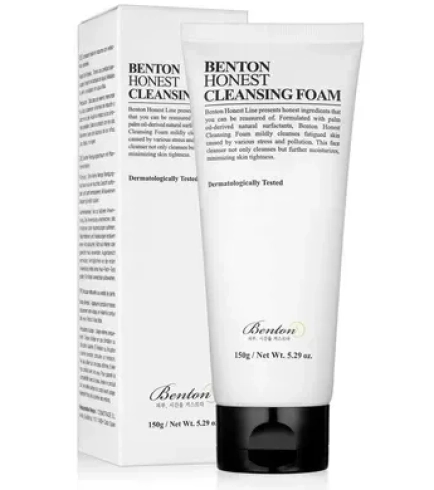 Benton Honest Cleansing Foam Очищувальна пінка для жирної та комбінованої шкіри, 150 г
