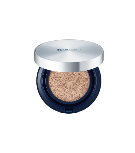 CU: Vitamin U Coverfit Cushion Pact SPF 50+ PA++++ кушон з полінуклеотидами та вітаміном U тон 23, 15 г + 15 г