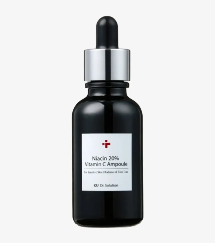 CU Dr. Solution Niacin 20% Vitamin C Ampoule Ампула з ніацинамідом 20% та вітаміном C, 30 мл