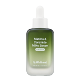 By Wishtrend Matcha & Ceramide Milky Serum Відновлювальна молочна сироватка з 1% церамідів, матчею, PDRN та пептидами для зміцнення захисного бар’єра, 30 мл