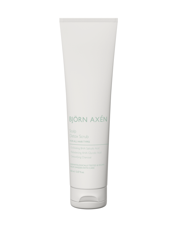 Bjorn Axen Scalp Detox Scrub Детокс-скраб з AHA та BHA кислотами для глибокого очищення шкіри голови, 150 мл