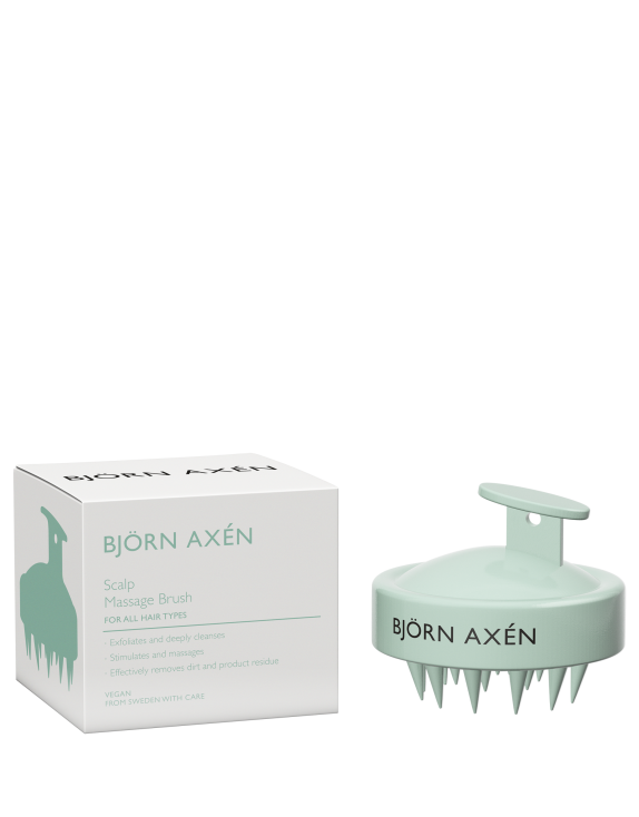 Bjorn Axen Scalp Massage Brush Масажна щітка з м’якими силіконовими шипами для шкіри голови