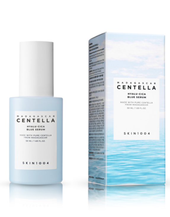 SKIN1004 Madagascar Centella Hyalu-Cica Blue Serum Зволожуюча сироватка із запатентованим комплексом центели та гіалуронової кислоти, 50 мл
