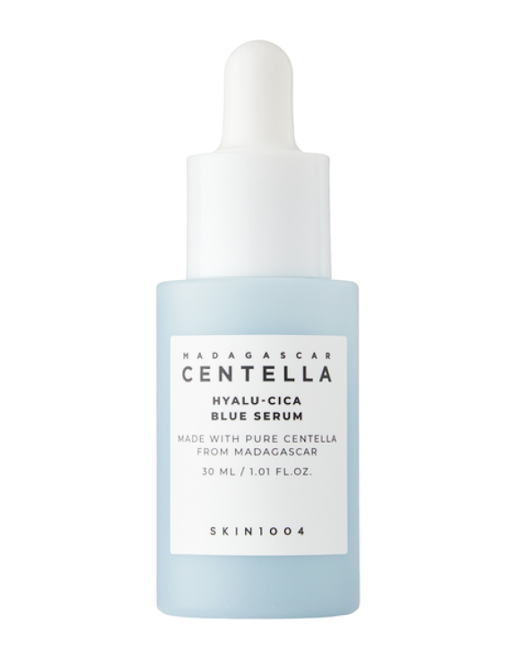 SKIN1004 Madagascar Centella Hyalu-Cica Blue Serum Зволожуюча сироватка з центелою та гіалуроновою кислотою, 30 мл