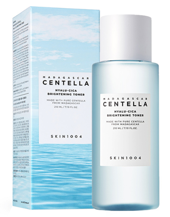 SKIN1004 Madagascar Centella Hyalu-Cica Brightening Toner Зволожуючий тонер з центелою та гіалуроновою кислотою, 210 мл