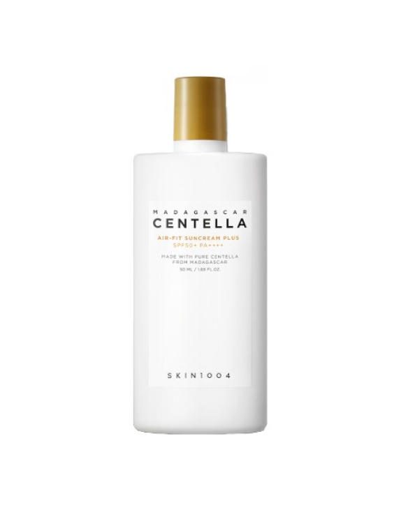 SKIN1004 Madagascar Centella Air-Fit Suncream Plus Сонцезахисний крем SPF50+ PA++++ з центелою, 50 мл