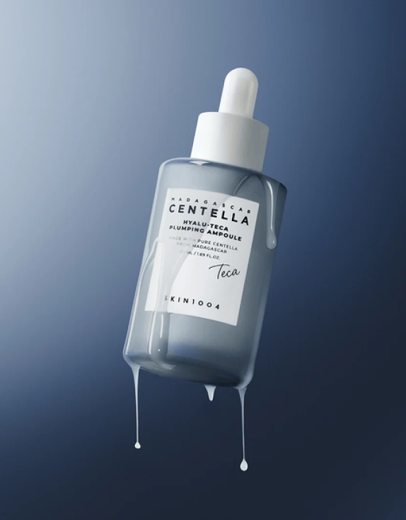 SKIN1004 Madagascar Centella Hyalu-Teca Plumping Ampoule Ампульна сироватка для об’ємного сяйва, пружності та ефекту Glass Skin, 50 мл