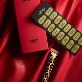 Lipss Lipper Gloss ALTER EGO Зволожувальний ліппер червоного відтінку із золотими блискітками та ароматом вишневого брауні, 12 мл