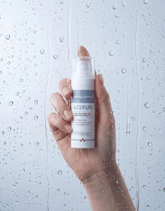 Braderm Azekur Cream Крем для комплексного контролю акне та підтримки ремісії, 30 мл