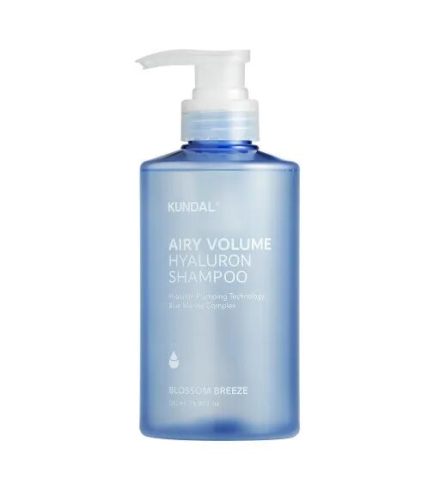 Kundal Airy Volume Hyaluron Shampoo Blossom Breeze Зволожуючий шампунь для об’єму волосся з гіалуроновою кислотою, 500 мл