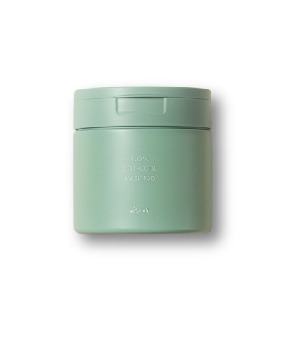 Koy Flow Cell-Code Mask Pad Охолоджувальні заспокійливі гелеві маски-педи з ніацинамідом, пантенолом та гіалуроновою кислотою, 50 шт.