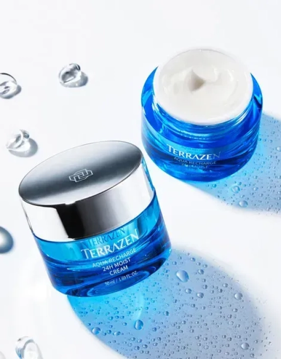 Terrazen Aqua Recharge Moist Gel Cream Крем-гель для інтенсивного зволоження обличчя, 60 г