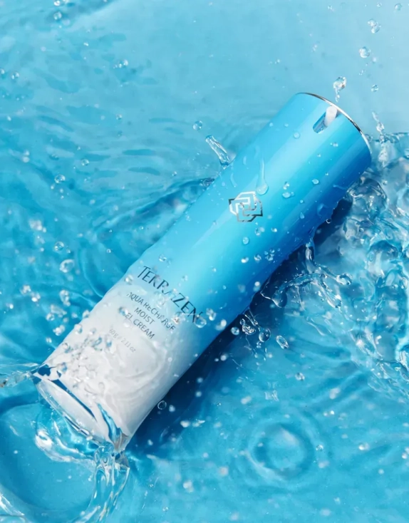 Terrazen Aqua Recharge Moist Gel Cream Крем-гель для інтенсивного зволоження обличчя, 60 г