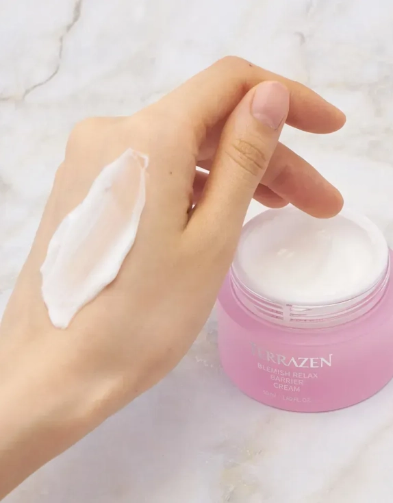 Terrazen Blemish Relax Barrier Cream Крем для обличчя для підтримки захисного бар’єра, 50 мл