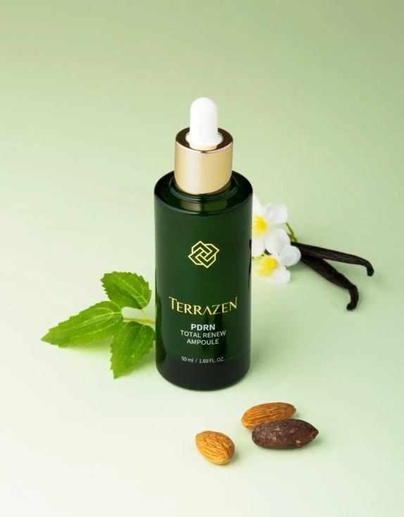 Terrazen PDRN Total Renew Ampoule Відновлювальна сироватка для пружності шкіри обличчя, 50 мл