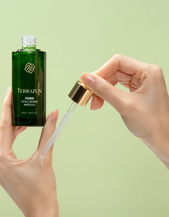 Terrazen PDRN Total Renew Ampoule Відновлювальна сироватка для пружності шкіри обличчя, 50 мл