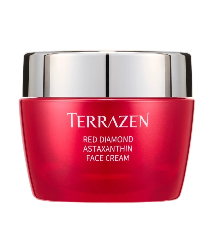 Terrazen Red Diamond Astaxanthin Face Cream Антиоксидантний крем для вирівнювання тону обличчя, 50 мл