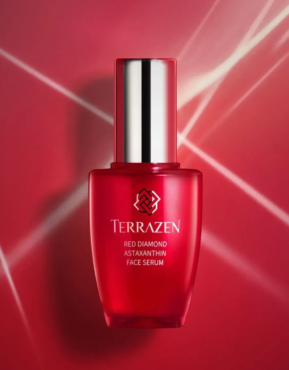 Terrazen Red Diamond Astaxanthin Face Serum Антиоксидантна сироватка для вирівнювання тону обличчя, 50 мл